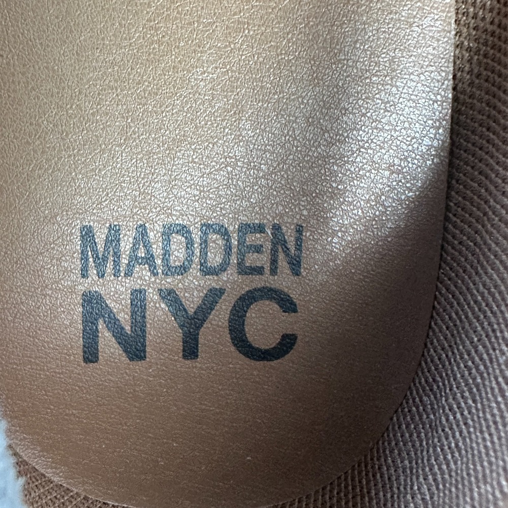 New Madden NYC Slip On Men's Size 7 Loafers Shoes Gray Suede Casual Preppy Retro - Picture 4 of 9